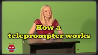 How a teleprompter works [upl. by Rema]