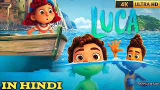 Luca Full ComedyAnimated Movie In Hindi  2024 New Disney Pixar Animated Movie Review And Facts [upl. by Inalaek]