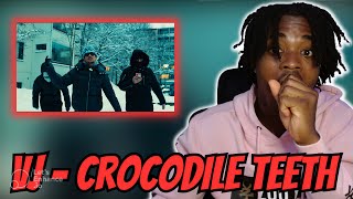 VJ Crocodile Teeth  REACTION FINNISH RAP [upl. by Theurer]