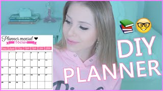 DIY PLANNER MENSAL PELO COMPUTADOR  SUPER FÁCIL ❤ By Larissa Mocellin [upl. by Pegma]