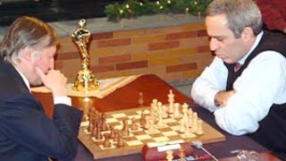 Anatoly Karpov vs Garry Kasparov  Rapid Match 2002 chess [upl. by Cruickshank]