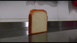 Piece of bread falling over [upl. by Ulita]