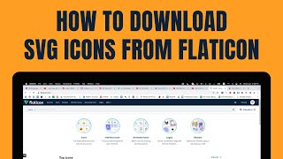 How to download SVG icons for free from Flaticon  Download premium SVG icons [upl. by Neram647]