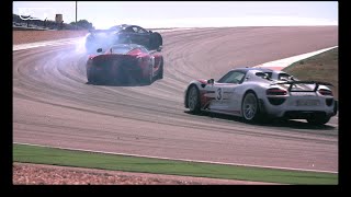 Chris Harris on Cars  LaFerrari v Porsche 918 v McLaren P1 at Portimao  The Holy Trinity [upl. by Haelak]