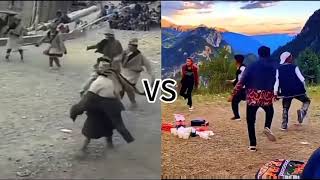 Before 1959 vs 2024 Tibetan dance 💃 [upl. by Marelda]