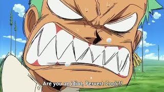 One piece funny moments Zoro and Sanji part 3 [upl. by Billen]