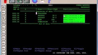 AS400 Tutorial  Compile DDS Database File [upl. by Neehsas]