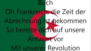 Nationalhymne von Algerien deutsche Übersetzung [upl. by Saalocin590]