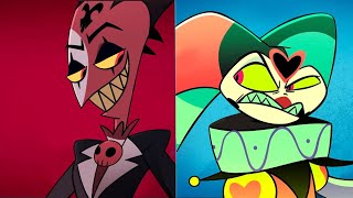 Fizzarolli and Blitzo  Stayed Gone AI Cover  Helluva Boss Hazbin Hotel [upl. by Esiralc785]