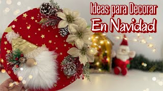 Manualidades Navideñas🎄 Ideas con carton y CD  Diy Christmas  Artesanato Natalino [upl. by Myra876]