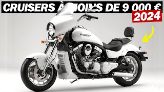 Les 7 meilleures motos cruiser à moins de 9 000 € en 2024 [upl. by Arihsay]