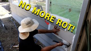 How To Replace Rotten Weatherboards  Step By Step DIY Tutorial 4K [upl. by Craddock]