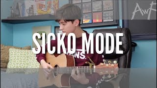 SICKO MODE but its played on an acoustic guitar now on Spotify [upl. by Anthiathia583]