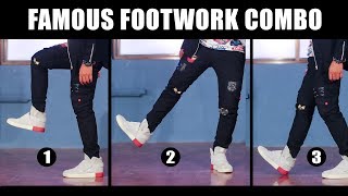 3 Famous Dance Moves  Footwork Tutorial in Hindi  Simple Hip Hop steps for beginners [upl. by Rima473]