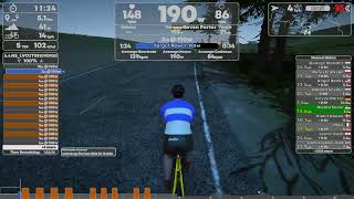 IndieVelo  Custom workout on Flat Eight  VO2 training [upl. by Wisnicki]