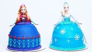 HOW TO MAKE A DISNEY PRINCESS SISTERS CAKE  NERDY NUMMIES [upl. by Baiel277]