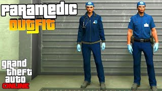 HOW TO GET THE PARAMEDIC OUTFIT IN GTA OUTFIT TUTORIAL [upl. by Ashwell]