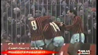 Road to Scudetto  19781979  Tutti i gol del Milan [upl. by Connors]