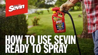 How to Kill Insects in Your Garden with Sevin Insect Killer Ready to Spray [upl. by Sined]