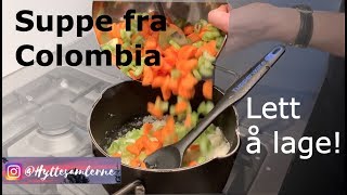 Lettvint linsesuppe fra Colombia  genial å varme opp på primusen på tur DIY [upl. by Pik984]