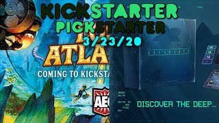 Lost Atlantis  Aquanauts  Kickstarter Pickstarter 32320 [upl. by Lizzie]