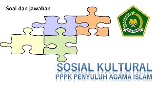 Soal PPPK Penyuluh Agama Islam Sosial kultural [upl. by Secnirp664]