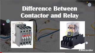 Difference Between Contactors and Relays [upl. by Lupe]