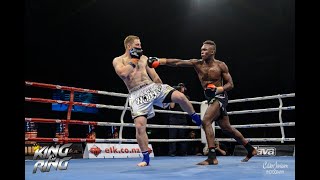 100kg  Israel Adesanya vs Jamie Eades [upl. by Aicirtak]