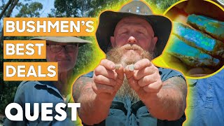 The Bushmens Best Opal Haggles amp Deals  Outback Opal Hunters [upl. by Nuahsyd]