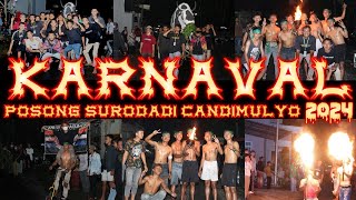 KARNAVAL DESA POSONG SURODADI CANDIMULYO 2024 NEW ATRAKSI API [upl. by Daza684]