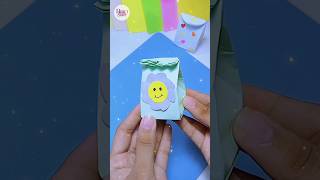 Cute Mini Gift Bag  DIY Paper Bag diy paper [upl. by Anerol]