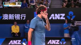 Nadal VS Federer  Australian Open 2014  SemiFinal  Full Match HD [upl. by Eixel]