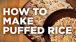 How to Make Puffed Rice [upl. by Htinnek]