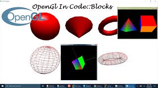 How to ConfigureConfiguring OpenGL in codeblocks [upl. by Napra]