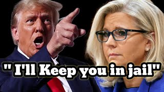 Trump Calls for Liz Cheneys Imprisonment ExCongresswoman Reacts donaldtrump donaldjohntrump [upl. by Korwin]