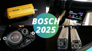 Bosch EBike Neuheiten 2025  Neuer CX  PowerTube 800  Purion 400 [upl. by Suoivatnod]