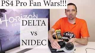 PS4 Pro Fan Noise  Delta vs Nidec Test [upl. by Marina]