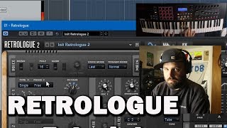 How to Use Retrologue Cubase Tutorial [upl. by Sileas293]