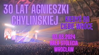 30 LAT AGNIESZKI CHYLIŃSKIEJ 03032024 WROCŁAW [upl. by Lerrej]