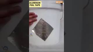 MY DIY Aluminium Foil Butyl Rubber Tape Self Adhesive Waterproof for Roof Pipe Repair 50mm x 5meter [upl. by Kerekes]