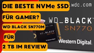 Die beste NVMe SSD für Gamer WD Black SN770M 2 TB im Review [upl. by Rayburn]