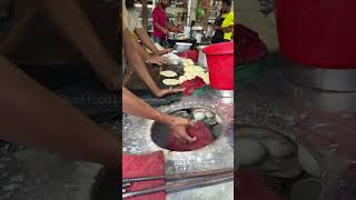 Naan Roti Making Process foryoupage reels viralvideos instagram viral food foodie [upl. by Konikow]