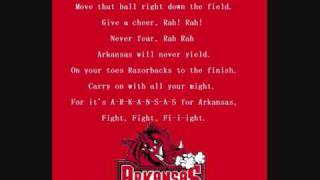 Arkansas Razorbacks Fight Song [upl. by Doi866]