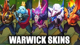 Warwick Presas de fogo  League of Legends Completo [upl. by Zetnahs]