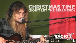 The Darkness  Christmas Time Dont Let The Bells End LIVE  The Chris Moyles Show [upl. by Felike]