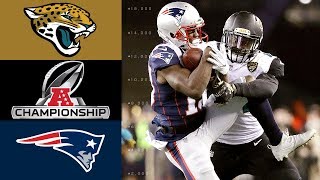 Jaguars vs Patriots  NFL AFC Championship Game Highlights [upl. by Ayocat]