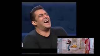 Salman Khan Reaction On his Old movie song dance Mene Pyar Kiya [upl. by Presber]