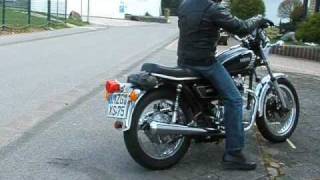 XS 650 Original Kick And Run Sound [upl. by Majka]