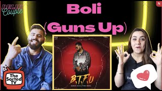 Boli Guns Up  BTFU  Karan Aujla  Delhi Couple Reactions [upl. by Deena]