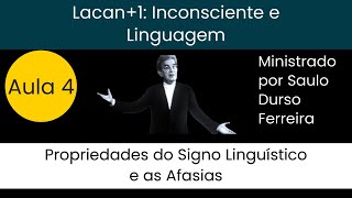 Lacan Propriedades do Signo Linguístico e as Afasias [upl. by Cynthia586]